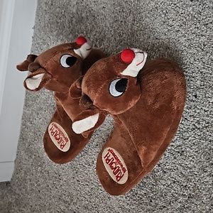 Rudolph the red nosed reindeer slippers 5-6